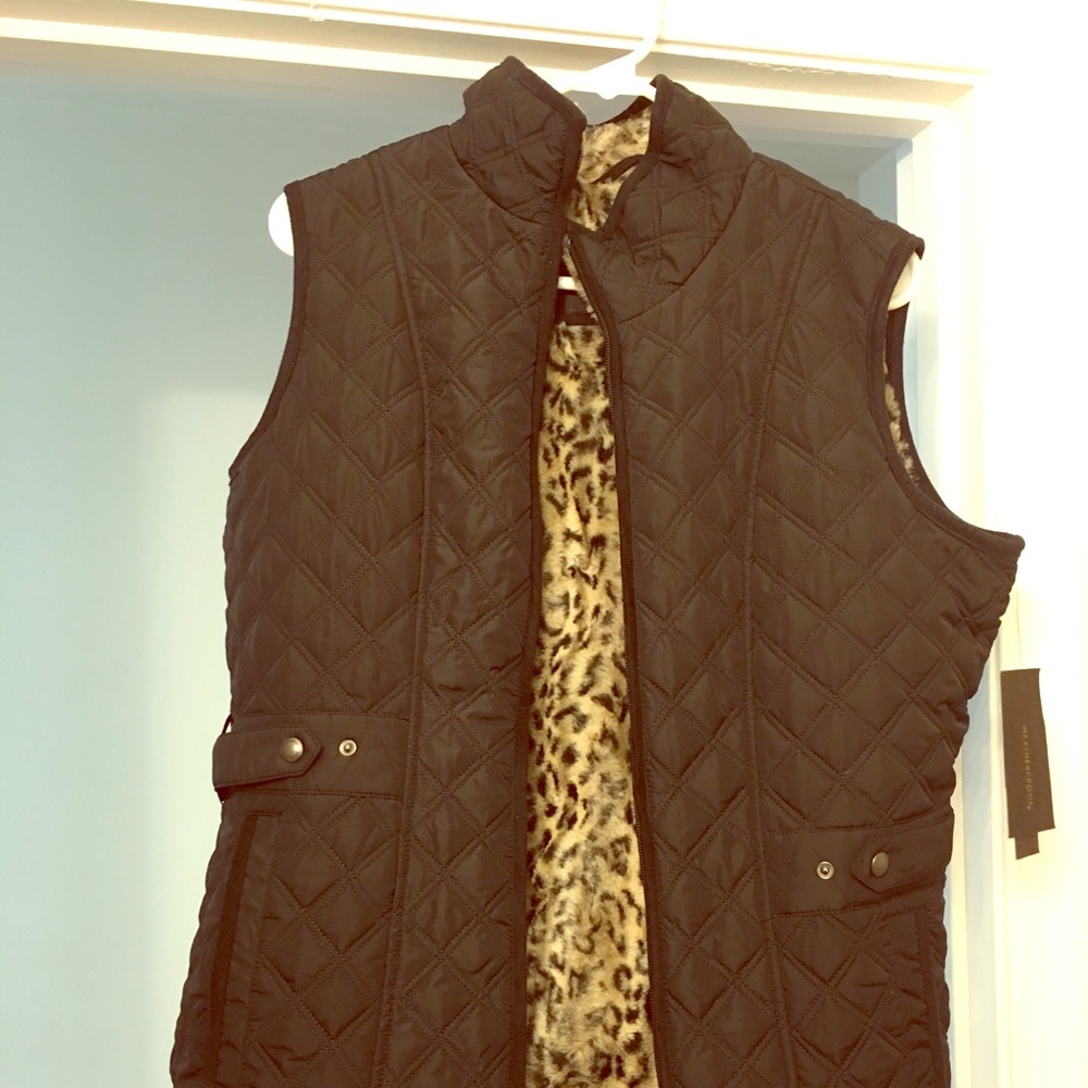 Quilted vets with a leopard like fear inside.